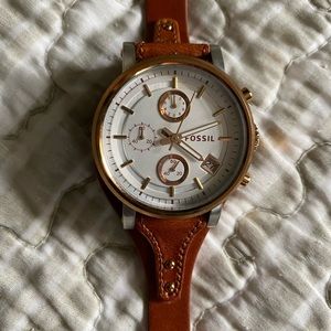 Fossil Rose Gold Watch